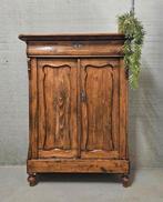 Antieke brocante Biedermeier meidenkast vintage linnenkast, Ophalen of Verzenden