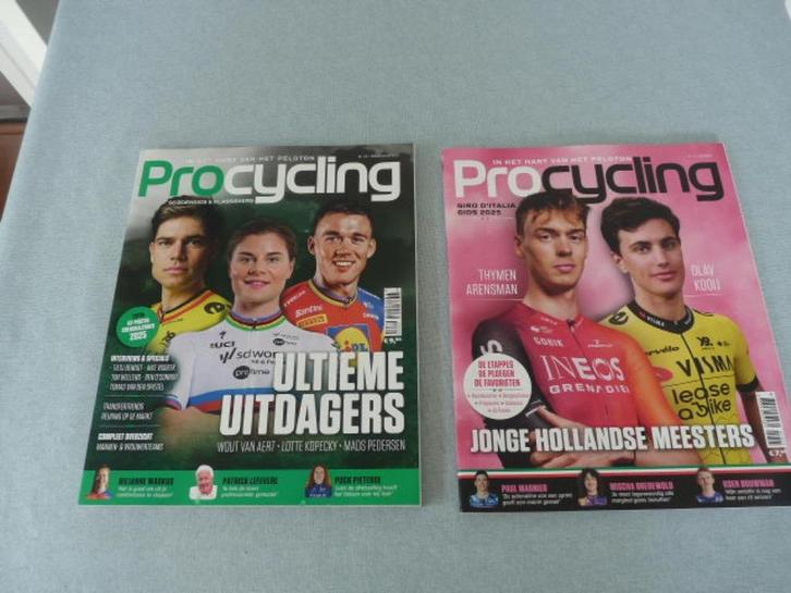 2x blad Procycling nr 1 en 2 en 3 jaar 2025, Boeken, Tijdschriften en Kranten, Zo goed als nieuw, Sport en Vrije tijd, Ophalen of Verzenden