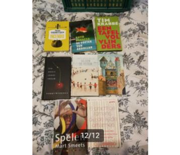 boeken gevarieerd, crime, kook, kinder, leeslijst beschikbaar voor biedingen
