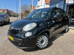Fiat 500 L 0.9 TwinAir Lounge|Leder|Pano|Navi|Airco, Auto's, Fiat, Gebruikt, Met garantie (alle), Zwart, Bedrijf