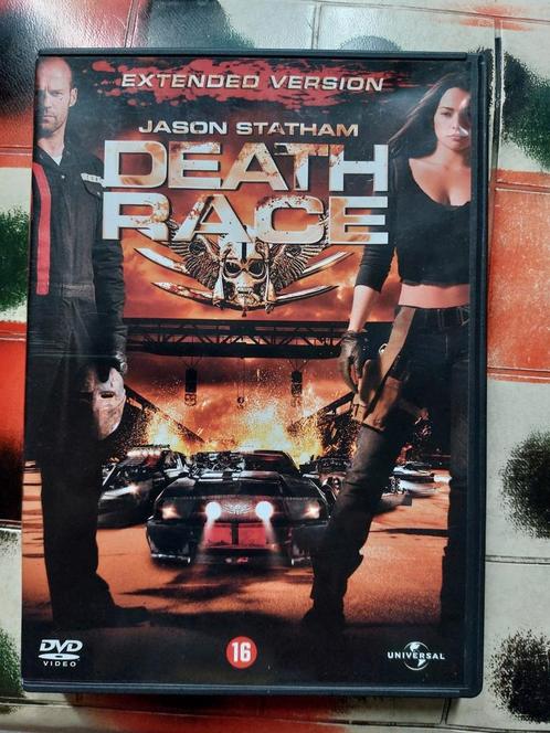DVD-ACTION/THRILLER-DEATH RACE (EXTENTED VERSION), Cd's en Dvd's, Dvd's | Actie, Zo goed als nieuw, Actiethriller, Vanaf 16 jaar