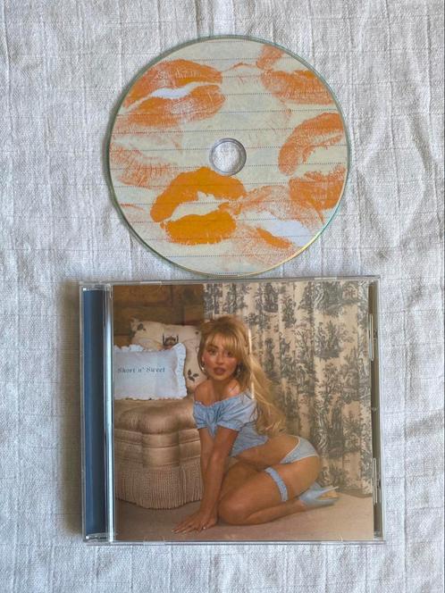 Sabrina carpenter short n sweet + needless to say cd fanmade, Cd's en Dvd's, Cd's | Pop, Zo goed als nieuw, 2000 tot heden, Verzenden