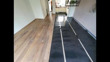 Energiezuinige infrarood vloerverwarming (100W/m2)  beschikbaar voor biedingen