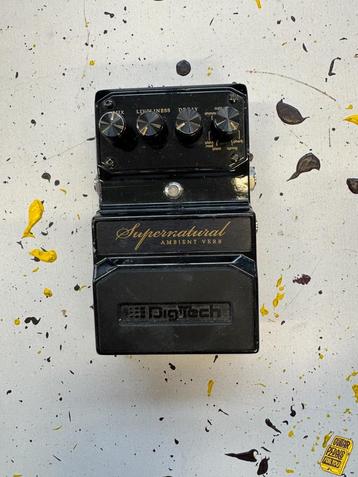 DigiTech Supernatural Stereo Ambient Reverb Pedal beschikbaar voor biedingen