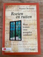 Roeien en ruiten - Riemer Reinsma, Ophalen of Verzenden, Zo goed als nieuw, Overige uitgevers, Nederlands