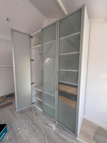 Ikea Pax kastdeuren glas - drie stuks - afbeelding 1