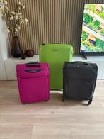 Samsonite Koffers - Doe een bod!, Sieraden, Tassen en Uiterlijk, Koffers, Wieltjes, Gebruikt, 50 tot 60 cm, Hard kunststof