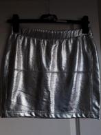ROK ZILVER NIEUW MAAT S, Kleding | Dames, Rokken, Ophalen of Verzenden, Nieuw, Maat 38/40 (M), Boven de knie