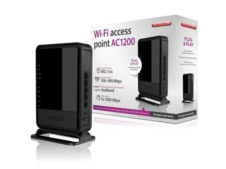 Sitecom WLX-7000 Access Point, Computers en Software, Accesspoints, Gebruikt, Verzenden