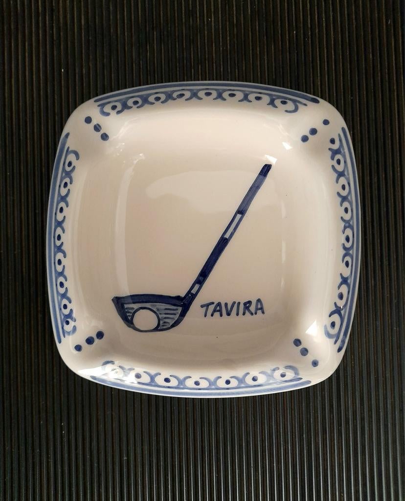 Bijzonder nieuwe handgemaakte asbak met golfstick uit Tavira, Ophalen of Verzenden, Nieuw, Kleding