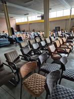 Magazijn verkoop stoelen fauteuil tafels opkoop verkregen, Huis en Inrichting, Ophalen
