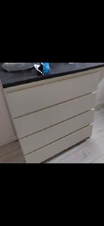 Malm ladekast, Ophalen, 50 tot 100 cm, Zo goed als nieuw, 3 of 4 laden