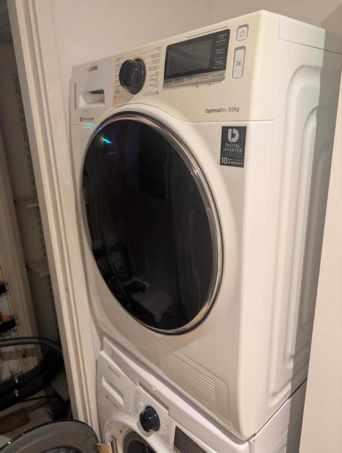 Samsung warmtepomp droger 9 kg met Wifi, Witgoed en Apparatuur, Wasdrogers, Zo goed als nieuw, Overige typen, Voorlader, 8 tot 10 kg