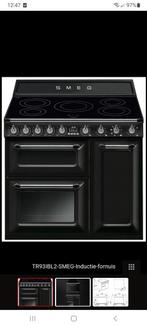 Smeg TR93IBL2 90cm inductie fornuis, Witgoed en Apparatuur, Fornuizen, 60 cm of meer, Nieuw, Ophalen of Verzenden, Inductie