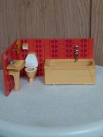 Vintage Lundby badkamer poppenhuis, Ophalen of Verzenden, Gebruikt, Poppenhuis