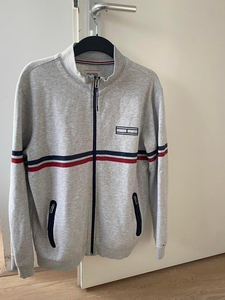 Grijze Tommy Hilfiger vest - Maat M, Maat 48/50 (M), Tommy Hilfiger, Ophalen of Verzenden, Zo goed als nieuw