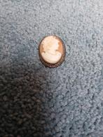 Vintage Camee Broche Sierraad, Ophalen of Verzenden