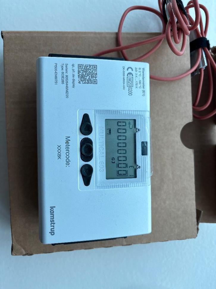 Kamstrup MULTICAL 603 Warmtemeter, Doe-het-zelf en Verbouw, Meetapparatuur, Zo goed als nieuw, Overige meters, Ophalen of Verzenden