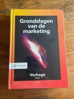 Bronis Verhage - Grondslagen van de marketing, Ophalen of Verzenden, Nieuw, Bronis Verhage; Marjolein Visser