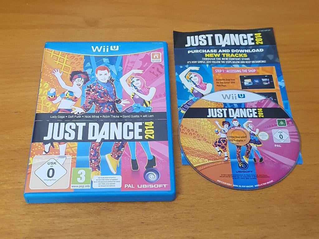 Wii U | Just DANCE 2014, Spelcomputers en Games, Games | Nintendo Wii U, Muziek, Gebruikt, Ophalen of Verzenden, 3 spelers of meer