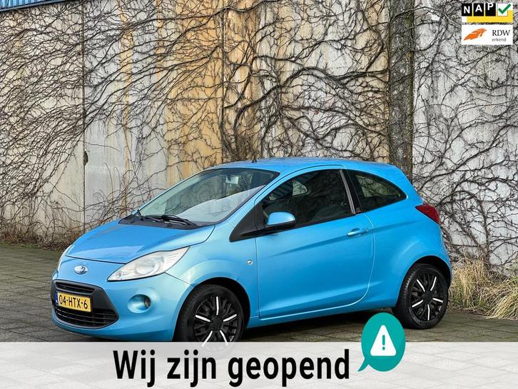 Ford Ka 1.2 Titanium-airco-elek ramen, Auto's, Ford, Te koop, Ka, ABS, Airbags, Airconditioning, Boordcomputer, Centrale vergrendeling