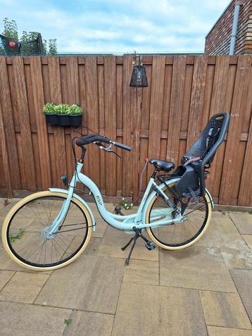 BPS Mamafiets 28 inch met achterzitje beschikbaar voor biedingen