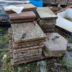 Grindtegels 40x60 en 50x50, Tuin en Terras, Tegels en Klinkers, Gebruikt, Ophalen of Verzenden, Minder dan 5 m², Grind