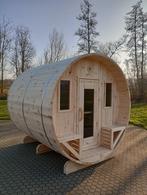 2 stuks Canadese barrelsauna 240 cm lang met heerlijk aroma, Sport en Fitness, Sauna, Ophalen, Fins of Traditioneel, Wellnessandgarden