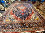 origineel handgeknoopt perzisch kashan tapijt :416x36cm:, ., 200 cm of meer, Ophalen of Verzenden, Zo goed als nieuw