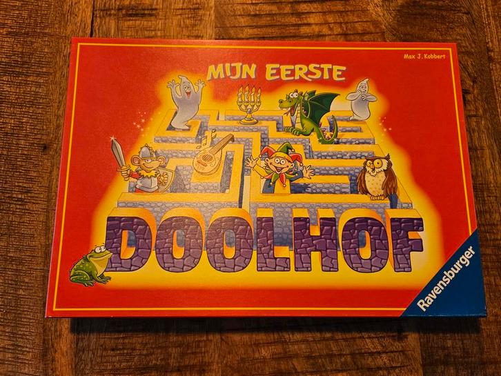 Mijn eerste Doolhof bordspel, Hobby en Vrije tijd, Gezelschapsspellen | Bordspellen, Zo goed als nieuw, Ophalen