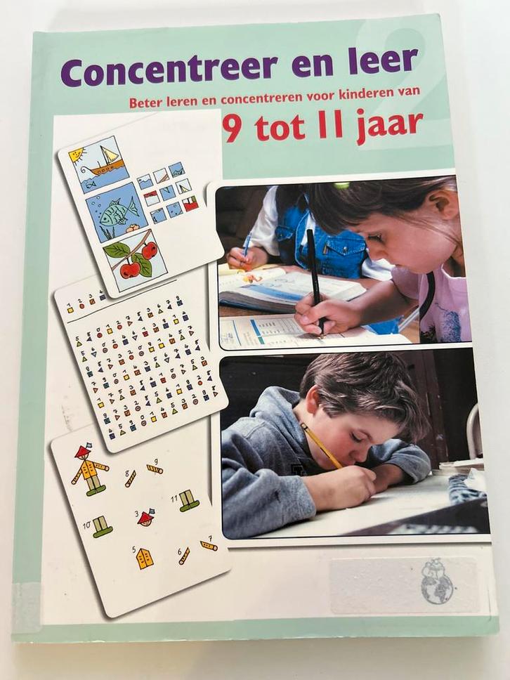 Concentreer en leer 9-11 jaar, Boeken, Kinderboeken | Jeugd | 10 tot 12 jaar, Zo goed als nieuw, Non-fictie, Ophalen of Verzenden