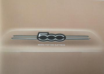 Folder FIAT 500 Elettrica 10/ 2022 beschikbaar voor biedingen