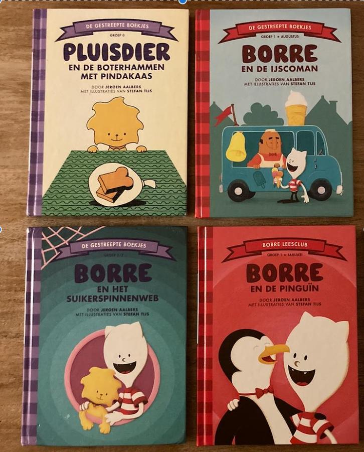 Borre boeken voor kleuters groep 0, 1 en 2 (4 boekjes), Boeken, Kinderboeken | Kleuters, Zo goed als nieuw, Fictie algemeen, Jongen of Meisje