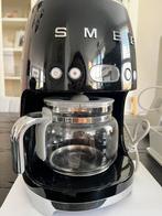 Koffiezetapparaat SMEG nieuwstaat zwart, Ophalen of Verzenden, Zo goed als nieuw, Koffiemachine