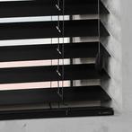 3 stuks Jaloezieen -zwarte houten- te koop!, Ophalen of Verzenden, Nieuw, Zwart, Hout en gladde structuur