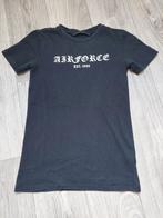 Airforce zwart shirt maat 152 - maat 12, Kinderen en Baby's, Kinderkleding | Maat 152, Jongen, Gebruikt, Airforce, Ophalen of Verzenden