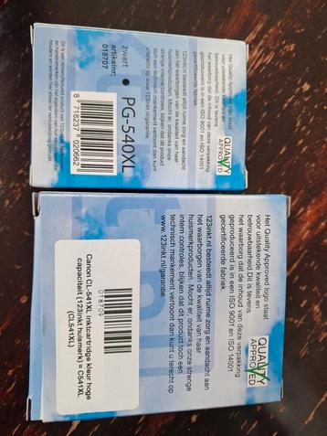 Set PG-540XL en CL-541XL 123inkt inktcartidge beschikbaar voor biedingen