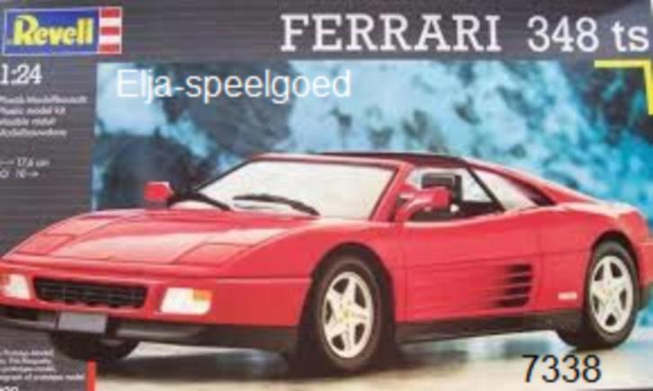 Revell 1:24 Ferrari 348 TS 7338 Modelbouw auto, Hobby en Vrije tijd, Modelbouw | Auto's en Voertuigen, Nieuw, Auto, Groter dan 1:32