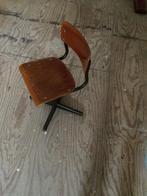 Vintage Kinderstoel, Ophalen, Gebruikt, Bruin, Eén