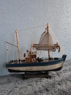 Vissersbootje, schip decoratie boot., Hobby en Vrije tijd, Modelbouw | Boten en Schepen, Overige merken, Ophalen of Verzenden