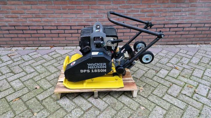 Wacker DPS1850 trilplaat, Tuin en Terras, Hand-tuingereedschap, Zo goed als nieuw, Ophalen