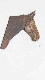 Paarden hoofd  ( Plaquette, Antiek en Kunst, Ophalen of Verzenden