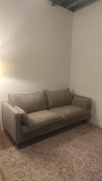 Nieuwe Bank Andorra Taupe, Huis en Inrichting, Ophalen, 75 tot 100 cm, Stof, Driepersoons