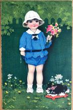 (17)  FRITZ BAUMGARTEN — gesigneerd rechts-onder, Verzamelen, Ansichtkaarten | Themakaarten, Verzenden, 1920 tot 1940, Gelopen