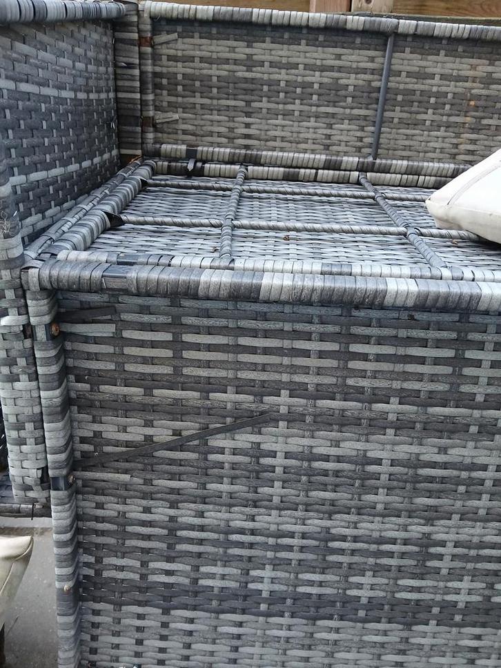 Gratis Hoekbank Buiten - Vandaag Ophalen!, Tuin en Terras, Tuinbanken, Ophalen of Verzenden