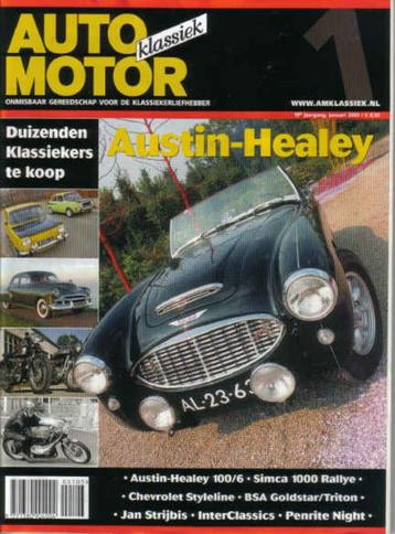 AMK 1 2003 : Simca 1000 Rallye - Austin Healey 100/6 - BSA beschikbaar voor biedingen