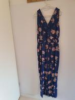 Bodyflirt jumpsuit maat S donkerblauw met bloemen, Maat 38/40 (M), Blauw, Ophalen of Verzenden, Gedragen