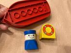 Lego duplo vintage boot matroos met rode boot set compleet!, Complete set, Duplo, Gebruikt, Ophalen of Verzenden
