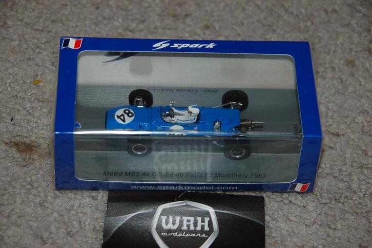 1:43 MATRA MS5 GUENARD SPARK SF189 WRH, Hobby en Vrije tijd, Modelauto's | 1:43, Zo goed als nieuw, Auto, Overige merken, Ophalen of Verzenden