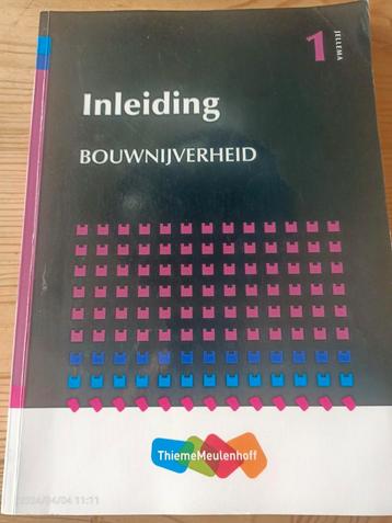 Inleiding bouwnijverheid